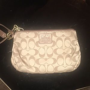 Authentic Coach wristlet!